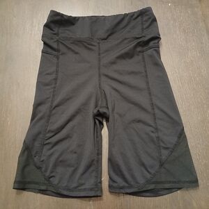 FlexTek Smooth Dance Biker Mesh Shorts Girls Size:Small Gymnastics Shorts